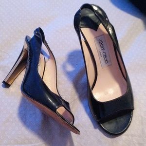 Jimmy Choo with gold details